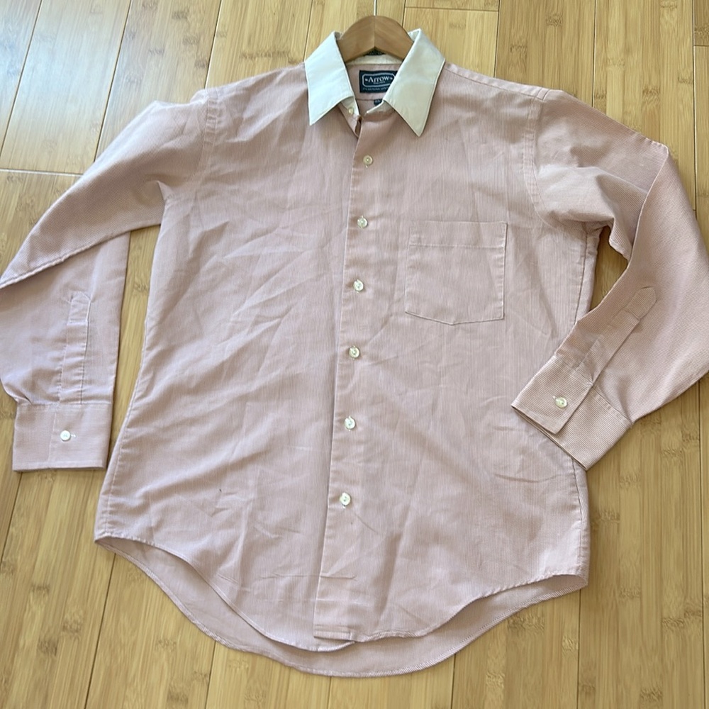 Arrow Gingham Office Men’s Oxford Dress Shirt
